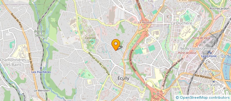 localisation de l'entreprise MONSIEUR STEPHANE NICOLLET  ECULLY