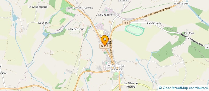 localisation de l'entreprise MONSIEUR STEPHANE NOBILET à MOULINS-LA-MARCHE