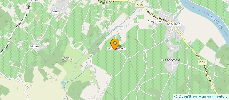 localisation de l'entreprise MONSIEUR STEPHANE NOBLET  MOULON