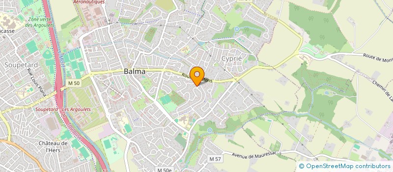 localisation de l'entreprise MONSIEUR STEPHANE NOGUERA  BALMA