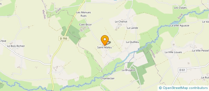 localisation de l'entreprise MONSIEUR STEPHANE NOGUES à EREAC