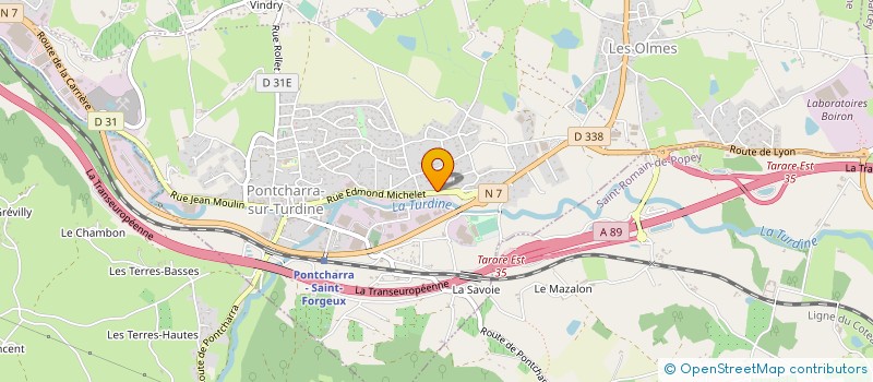 localisation de l'entreprise MONSIEUR STEPHANE NOTIN  VINDRY-SUR-TURDINE