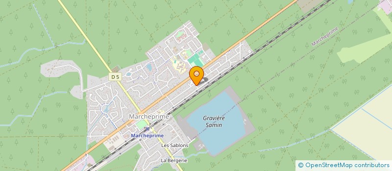 localisation de l'entreprise MONSIEUR STEPHANE NUNES  MARCHEPRIME