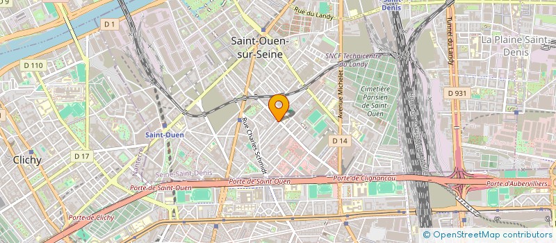 localisation de l'entreprise MONSIEUR STEPHANE OBADIA à SAINT-OUEN-SUR-SEINE