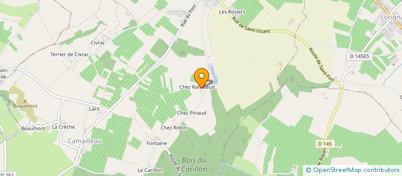 localisation de l'entreprise MONSIEUR STEPHANE OCTEAU à SAINT-FORT-SUR-GIRONDE