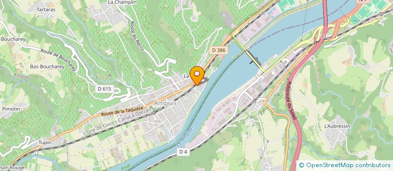 localisation de l'entreprise MONSIEUR STEPHANE OGIER  AMPUIS