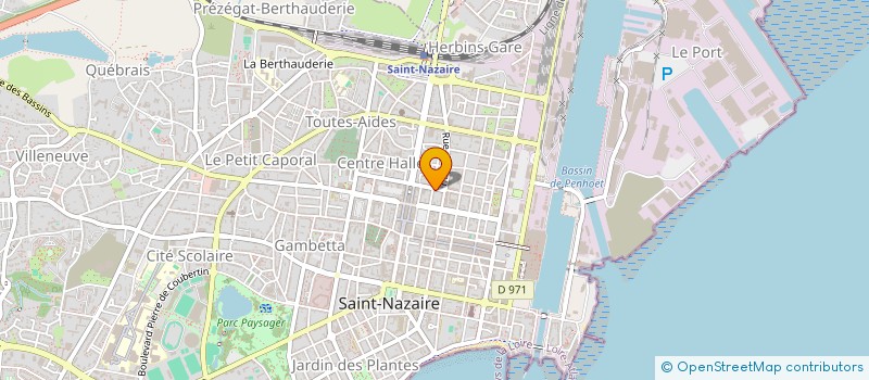 localisation de l'entreprise MONSIEUR STEPHANE OLLIVIER à SAINT-NAZAIRE
