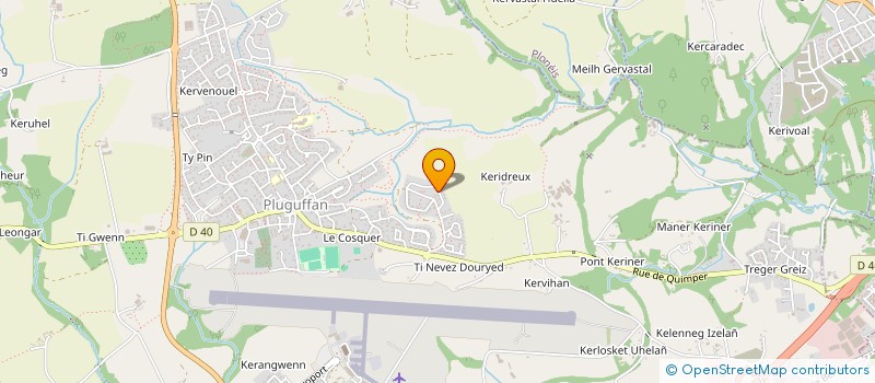 localisation de l'entreprise MONSIEUR STEPHANE OLLIVIER  PLUGUFFAN