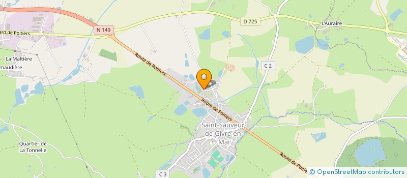 localisation de l'entreprise MONSIEUR STEPHANE OMER  BRESSUIRE