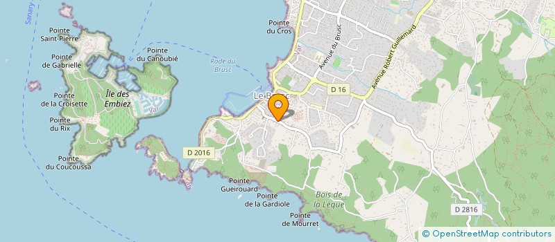 localisation de l'entreprise MONSIEUR STEPHANE ONCINA à SIX-FOURS-LES-PLAGES