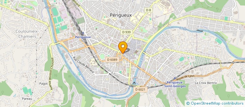 localisation de l'entreprise MONSIEUR STEPHANE ORLIAC à PERIGUEUX
