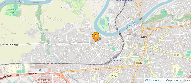 localisation de l'entreprise MONSIEUR STEPHANE ORRU à ALBI