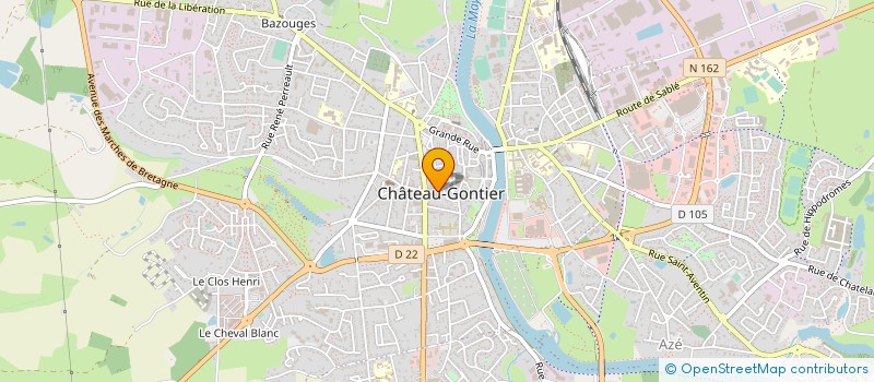 localisation de l'entreprise MONSIEUR STEPHANE ORY  CHATEAU-GONTIER-SUR-MAYENNE