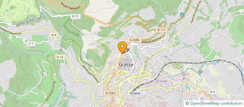 localisation de l'entreprise MONSIEUR STEPHANE ORYSZCZYCZ  GRASSE