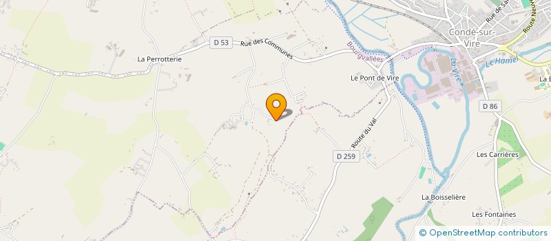 localisation de l'entreprise MONSIEUR STEPHANE OSMOND  BOURGVALLEES