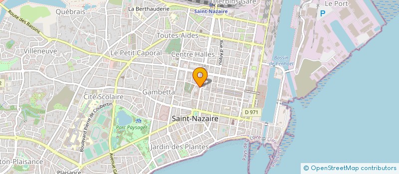 localisation de l'entreprise MONSIEUR STEPHANE OUVRARD  SAINT-NAZAIRE