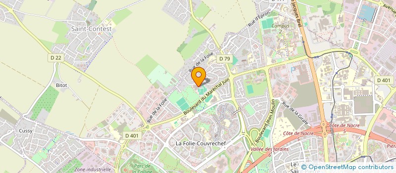 localisation de l'entreprise MONSIEUR STEPHANE OZANNE à CAEN