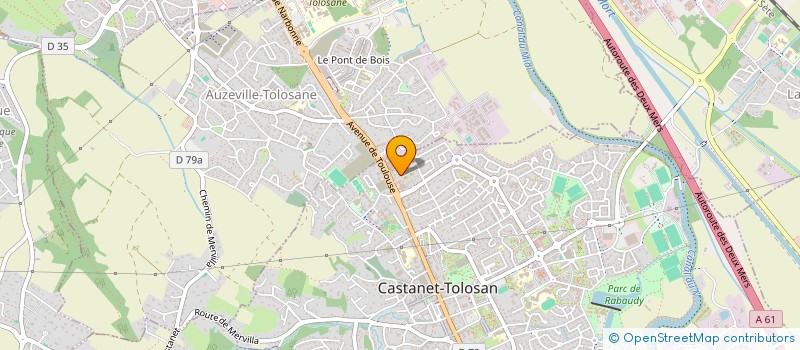 localisation de l'entreprise MONSIEUR STEPHANE PABLO à CASTANET-TOLOSAN
