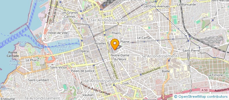 localisation de l'entreprise MONSIEUR STEPHANE PACHOT à MARSEILLE