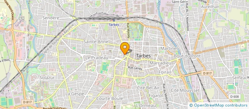 localisation de l'entreprise MONSIEUR STEPHANE PAINI  TARBES