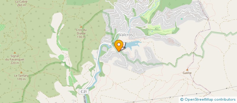 localisation de l'entreprise MONSIEUR STEPHANE PAINSET  LA LONDE-LES-MAURES