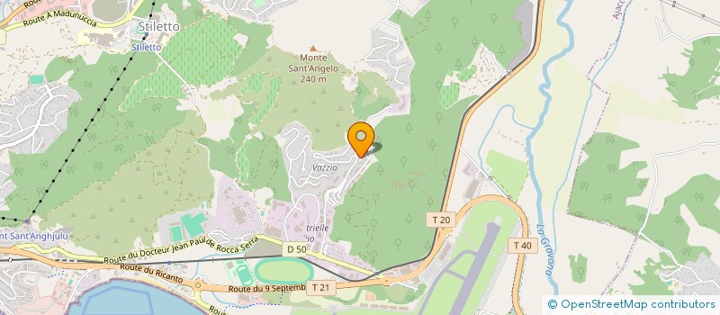 localisation de l'entreprise MONSIEUR STEPHANE PAIS  AJACCIO