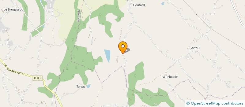 localisation de l'entreprise MONSIEUR STEPHANE PALAFFRE  SAINT-JULIEN-DU-PUY