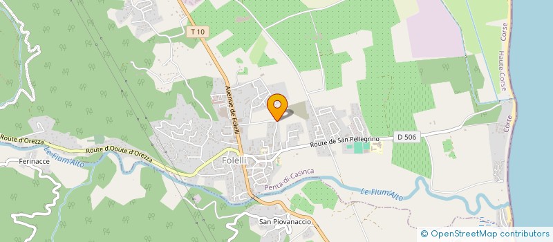 localisation de l'entreprise MONSIEUR STEPHANE PALOMBA à PENTA-DI-CASINCA