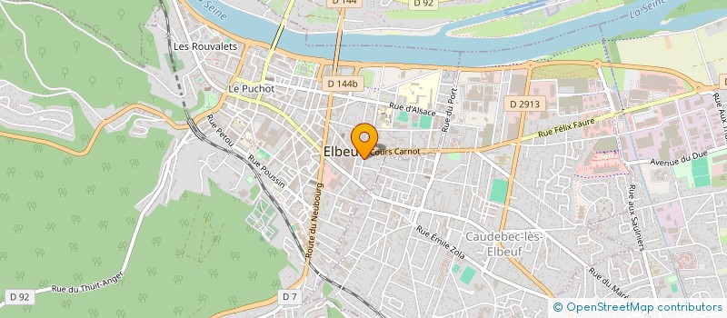 localisation de l'entreprise MONSIEUR STEPHANE PANPHILE  ELBEUF