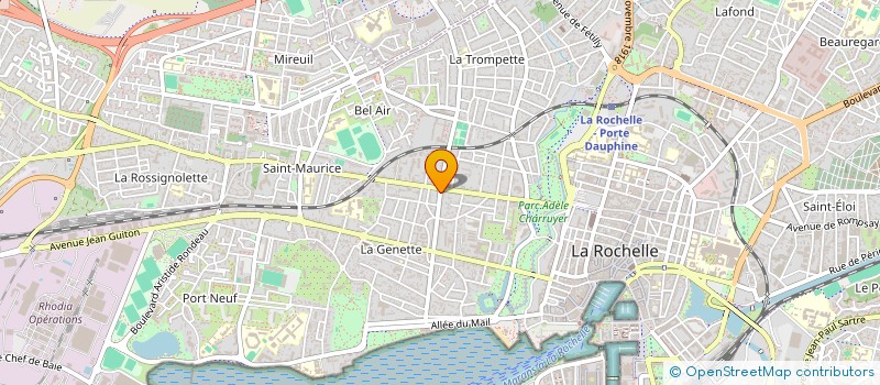 localisation de l'entreprise MONSIEUR STEPHANE PAPADATO  LA ROCHELLE