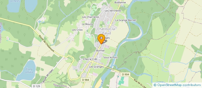 localisation de l'entreprise MONSIEUR STEPHANE PAPAZIAN à CHATILLON-LA-PALUD