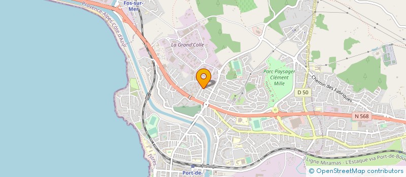 localisation de l'entreprise MONSIEUR STEPHANE PAPORALKIS  PORT-DE-BOUC