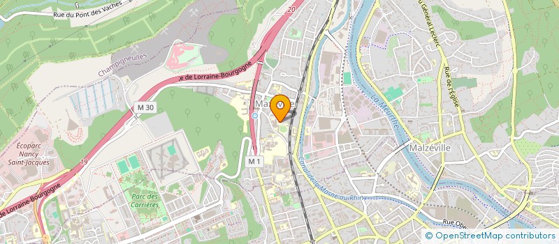 localisation de l'entreprise MONSIEUR STEPHANE PAPOZ  MAXEVILLE