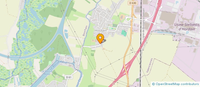 localisation de l'entreprise MONSIEUR STEPHANE PARREZ  HORDAIN