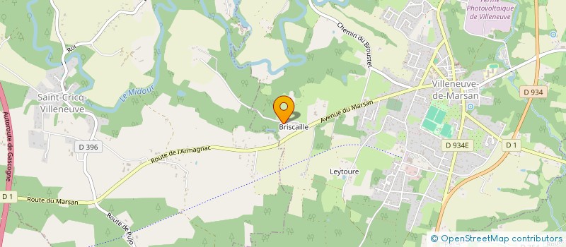 localisation de l'entreprise MONSIEUR STEPHANE PASCUAL  VILLENEUVE-DE-MARSAN