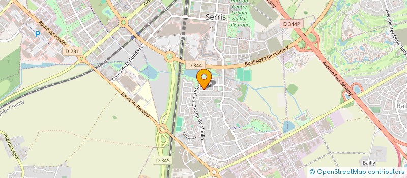 localisation de l'entreprise MONSIEUR STEPHANE PASOLINI  SERRIS