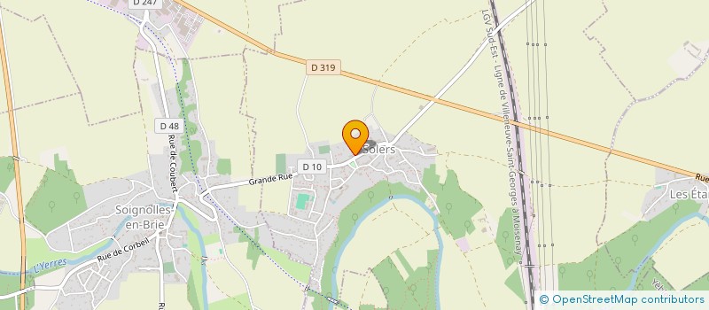 localisation de l'entreprise MONSIEUR STEPHANE PASQUET  SOLERS