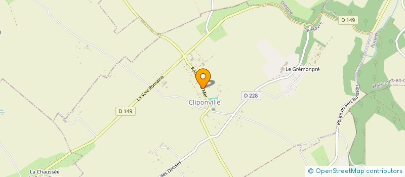 localisation de l'entreprise MONSIEUR STEPHANE PASQUIER  CLIPONVILLE
