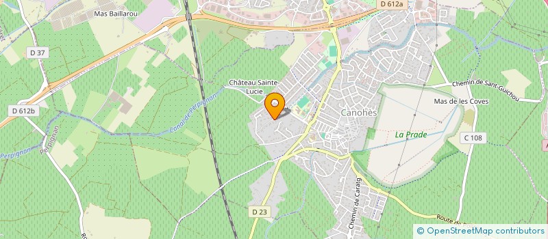 localisation de l'entreprise MONSIEUR STEPHANE PASTOU  CANOHES