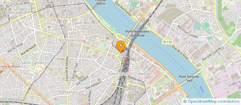 localisation de l'entreprise MONSIEUR STEPHANE PATARIN  BORDEAUX