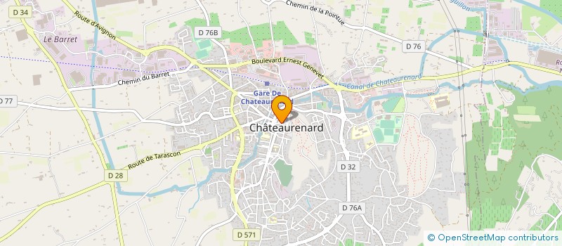 localisation de l'entreprise MONSIEUR STEPHANE PATRIS  CHATEAURENARD