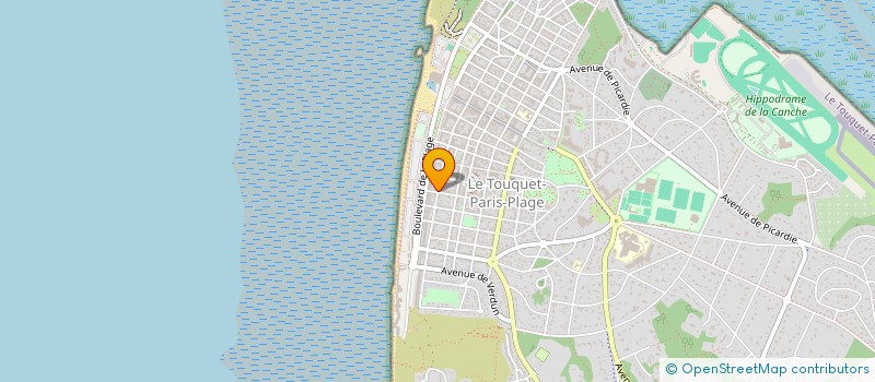 localisation de l'entreprise MONSIEUR STEPHANE PATRIS DE BREUIL  LE TOUQUET-PARIS-PLAGE