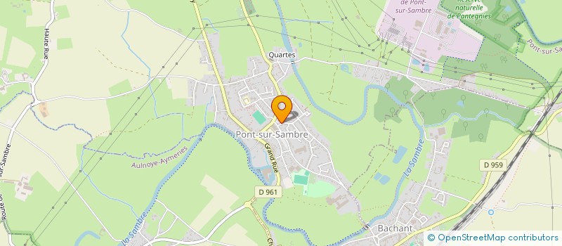 localisation de l'entreprise MONSIEUR STEPHANE PAUCOT  PONT-SUR-SAMBRE