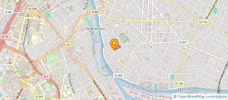 localisation de l'entreprise MONSIEUR STEPHANE PAUGET à SAINT-MAUR-DES-FOSSES