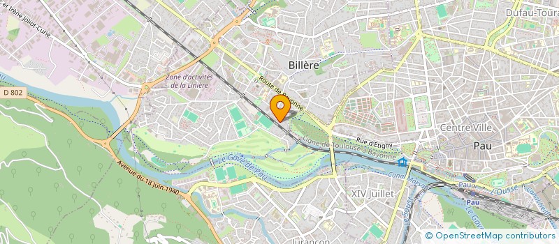 localisation de l'entreprise MONSIEUR STEPHANE PAUL  LESCAR