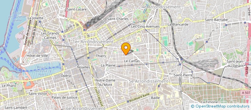 localisation de l'entreprise MONSIEUR STEPHANE PAUL BORGAT à MARSEILLE
