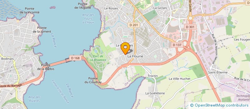 localisation de l'entreprise MONSIEUR STEPHANE PEAN à SAINT-MALO