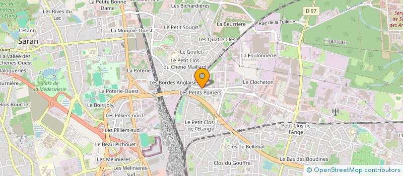 localisation de l'entreprise MONSIEUR STEPHANE PEAUGER à SARAN
