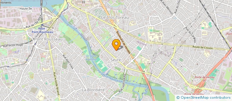 localisation de l'entreprise MONSIEUR STEPHANE PECOT  NANTES