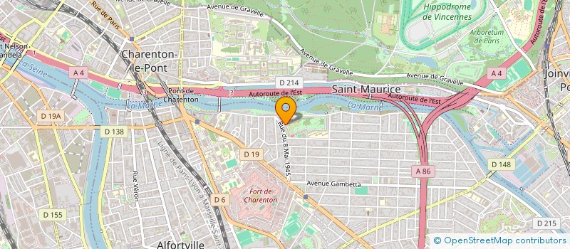 localisation de l'entreprise MONSIEUR STEPHANE PEDURAND  MAISONS-ALFORT